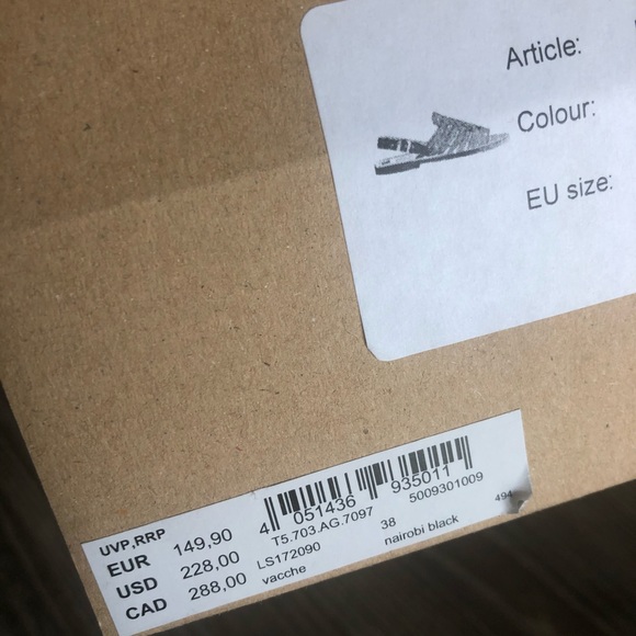 NWT Liebeskind Berlin Sandals - Picture 5 of 5